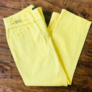 New York and Company crop pants; Fit: at waist